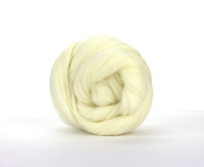 White Cheviot Top - Superwashed