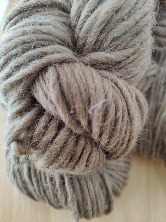 Moorit Shetland Super Chunky Weight Hank