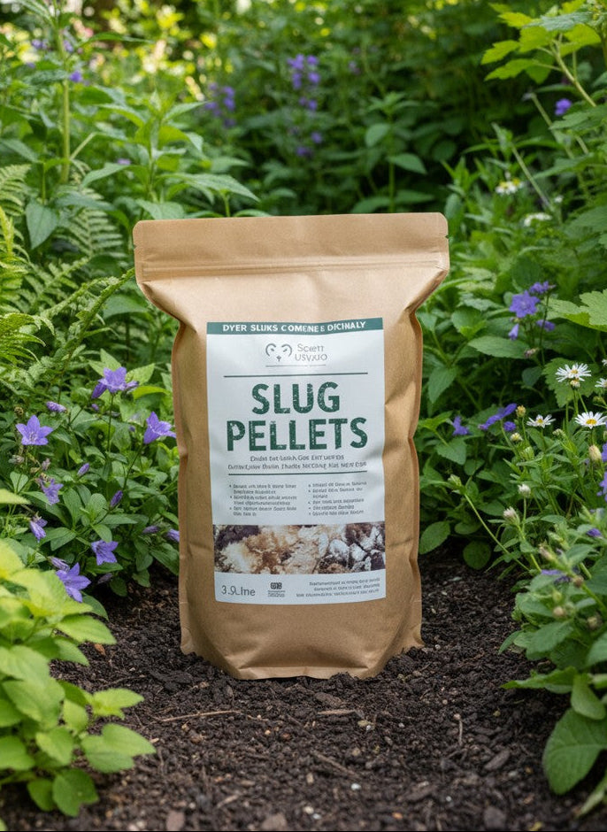 Wool Slug Pellets – 4.5 Litre Bag Natural Slug Protection for Plants
