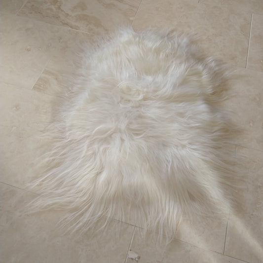 Small White Sheepskin